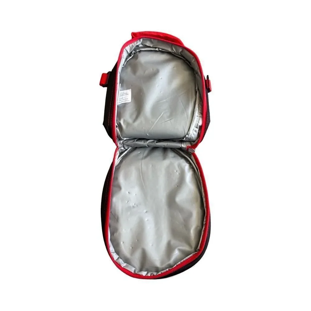 Marvel Spider-Man Face Lunch Bag - Red and Black
